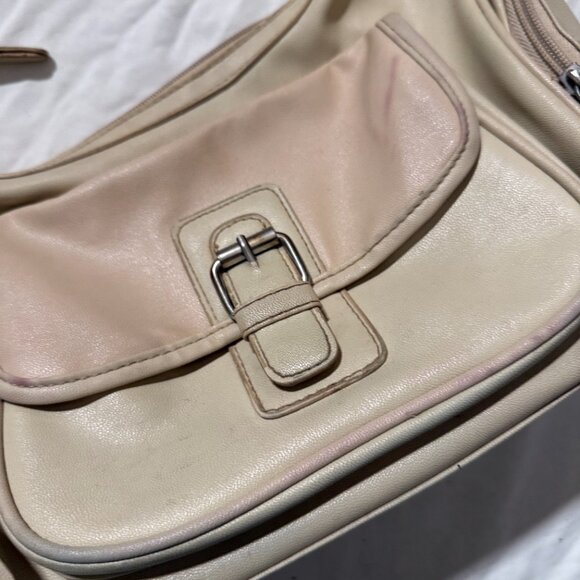 Beige Y2K Shoulder Bag - Picture 2 of 9